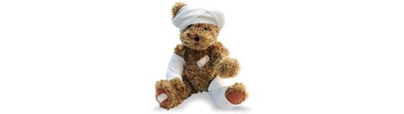 Paediatric First Aid teddy
